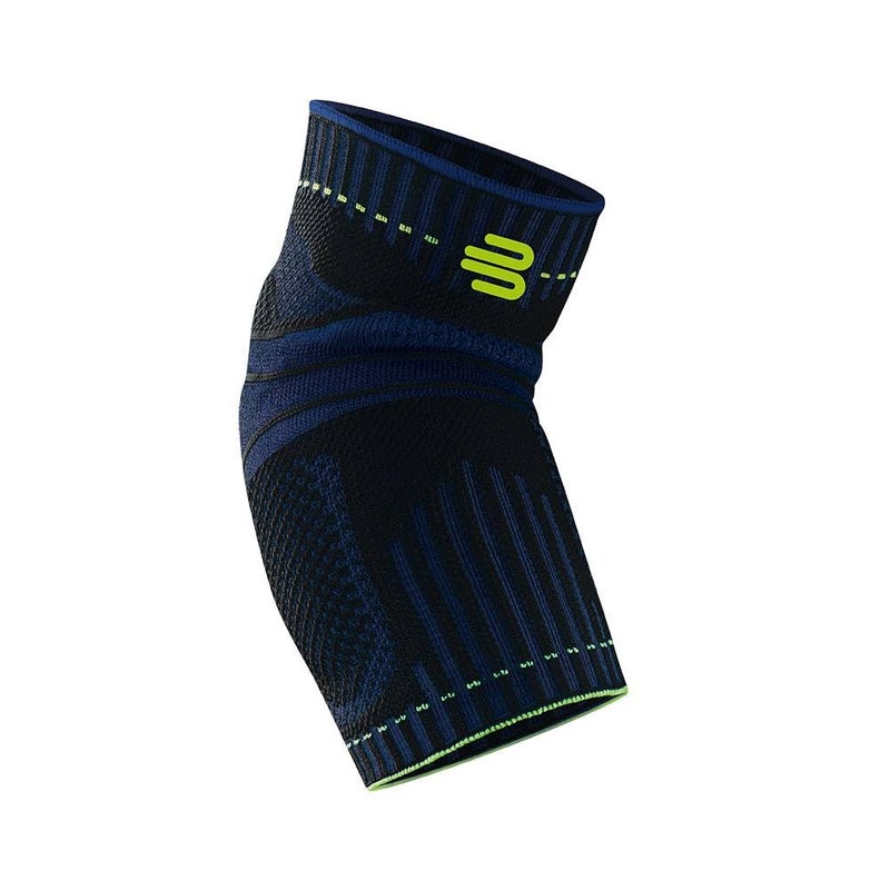 Bauerfeind Sports Elbow Support - Elbow Brace for Pain Relief and Support - Pads for Enhanced Comfort - Targeted Compression - Lightweight & Durable - Black/Navy, Large - Image 1